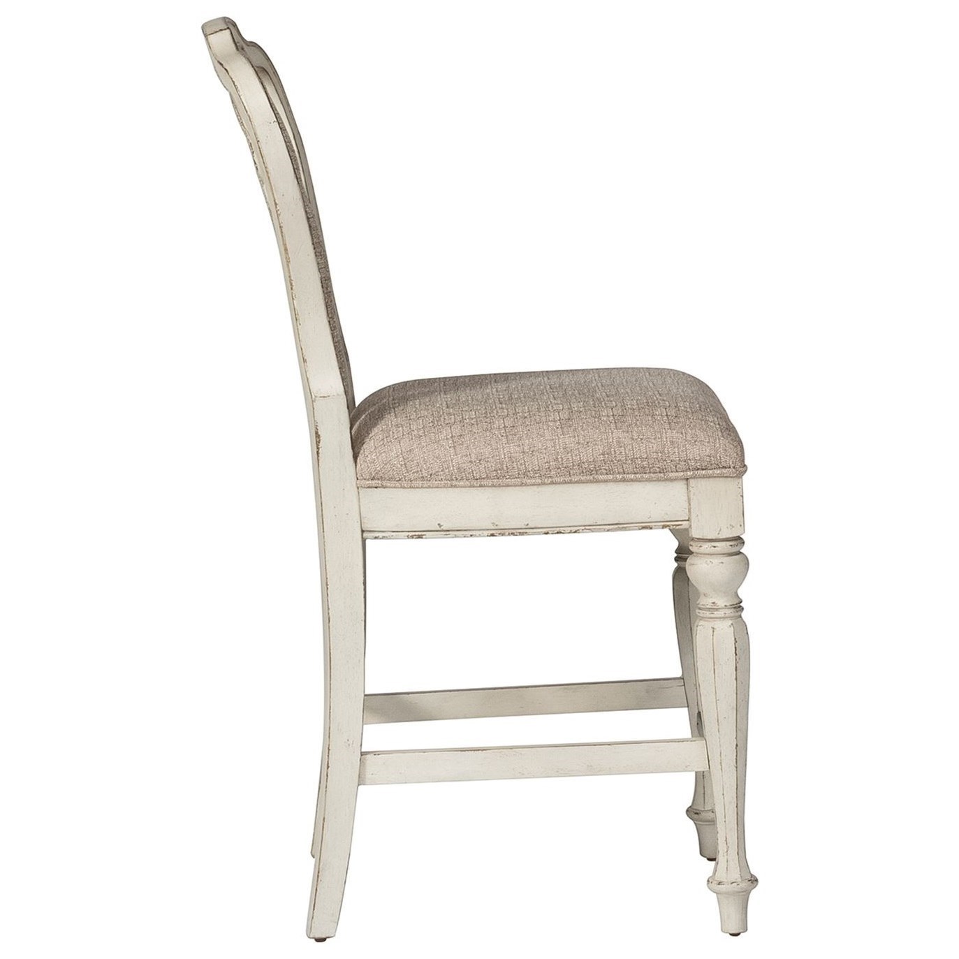 Full back shop counter height stools